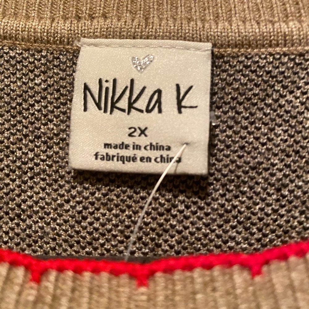 Dalmatian Graphic Tan Sweater - Picture 5 of 5
